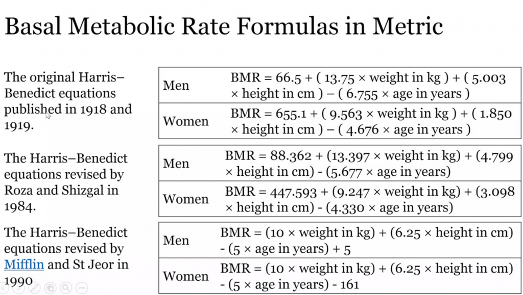 How to Calculate BMR - Basal Metabolic Rate? Formula attached 1 basal metabolic rate