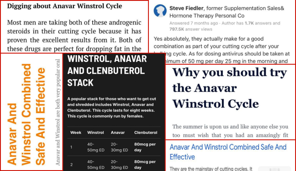 Winstrol and Anavar Cycle