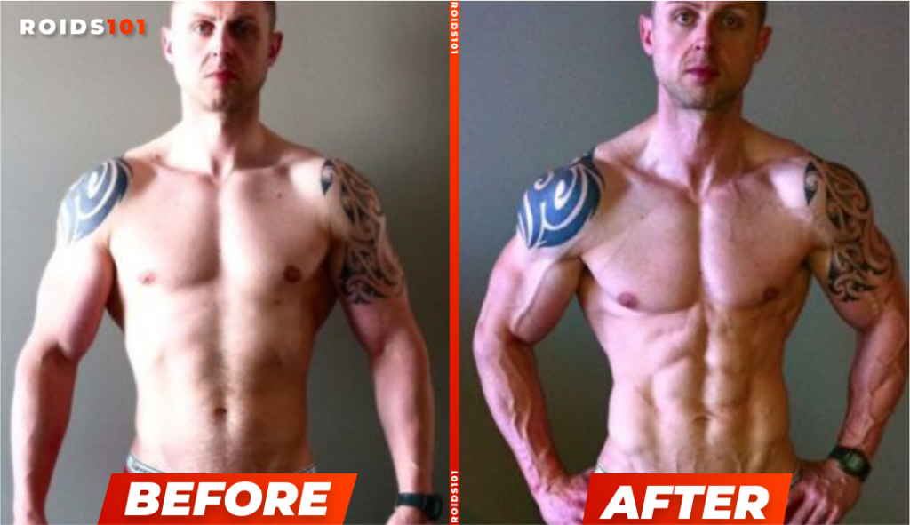 clenbuterol before and after example