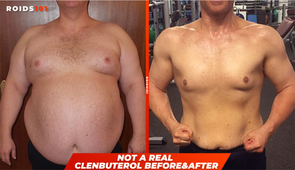 clenbuterol before and after not real example