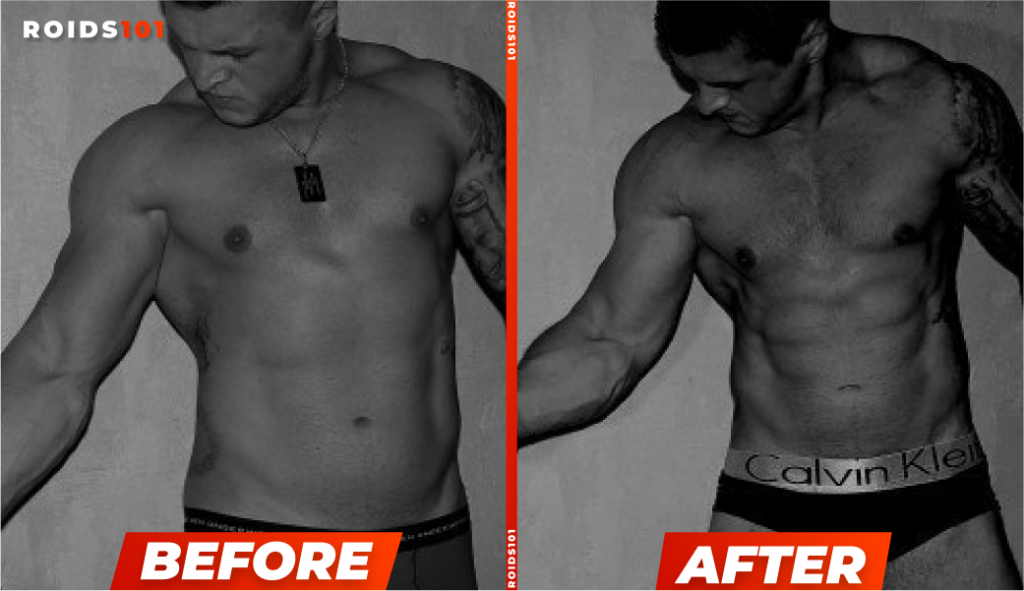 dianabol before and after cycle results example