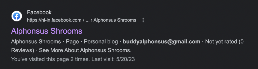 buddy alphonsus should have been selling his damn shrooms