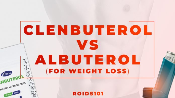 Clenbuterol vs Albuterol comparison side by side