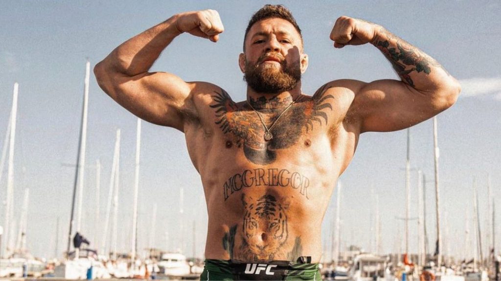 Conor McGregor looks like he's on steroids