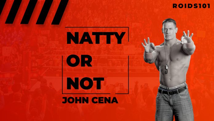 Is John Cena on steroids? A quewstion on top of John Cena picture