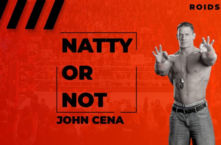 Is John Cena on steroids? A quewstion on top of John Cena picture