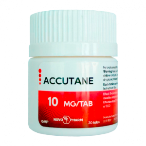 Accutane (Isotretinoin) 10mg/30tabs - Novo-Pharm