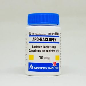 Baclofen 10mg/100tabs - Pharmacy Grade