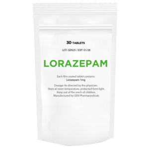 Lorazepam (Ativan) 1mg/30tabs by Pharmacy Grade — buy online at Roids101