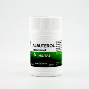 Albuterol (Salbutamol) 4mg/50tabs - Novo-Pharm