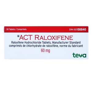 Raloxifene 60mg/30tabs - Pharmacy Grade