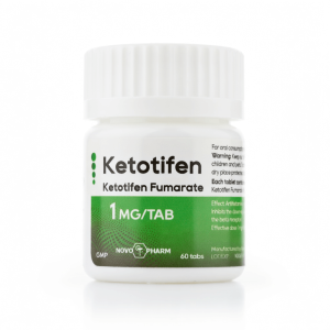 Ketotifen 1mg/60tabs - Novo-Pharm
